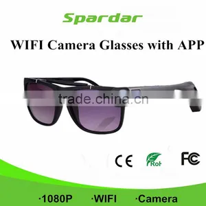 New Arrival Sunglasses Video DVR Mini DV DVR Wireless Sun Glasses Wifi Camera thumbnail-4