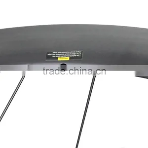 2016 Best Quality 700c50mm Clincher Road Disc Wheelset China Carbon Disc Wheels thumbnail-6