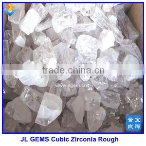 Lab Created Superior White CZ / Cubic Zirconia Rough/ Raw Material for Jewelry thumbnail-1