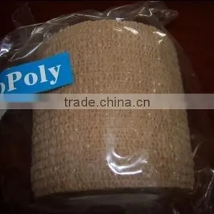 Colored Self -sticky Non-woven Elastic Bandage thumbnail-1
