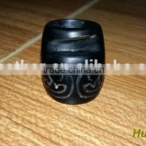 Traditional Handmade OX Horn FuHao Ring On The Thumb Customize Thumb Ring thumbnail-3