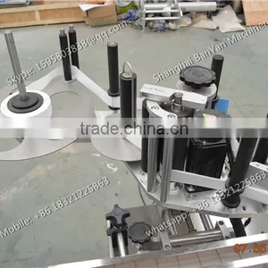 20 Shanghai Manufacturer High Efficiency Glass/ Plastic Round Bottle Labeling Machine thumbnail-3