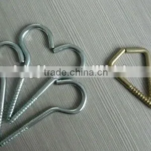 High Quality Stainless Steel AISI316 AISI304 Zinc Plated Hook Bolt thumbnail-2