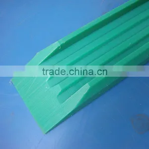 Hot Sale Engineering Plastic Cnc Machining Custom Low Price Green UHMW-PE HDPE Linear Guide Rail thumbnail-4