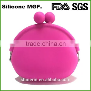 Bulk Wholesale Mini Silicone Coin Money Wallet Purse thumbnail-2
