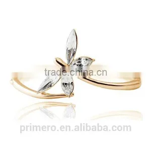 New Design Brand Wholesale Austrian Crystal Dragonfly Bangles Bracelet Jewelry thumbnail-5