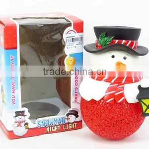 Christmas Gift - Snowman Lamp thumbnail-1