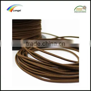 2016 Cheap Wholesale Round Polyester Braided Elastic Rope Cord thumbnail-1