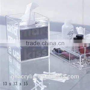 GH-RZ556 Rectangular Customized Acrylic Tissue Box Cover thumbnail-5