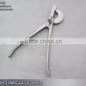 WHITE EMASCULATOR Castration Veterinary Instruments Made By BOSS Healthcare Instruments thumbnail-1
