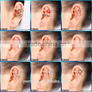 Beautiful Women Accessories Jewelry Cheap Stud Earring Wholesale thumbnail-5