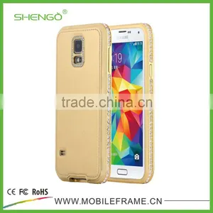 Premium Wholesale Leather Cover for Samsung S5 With Retail Packaging thumbnail-5