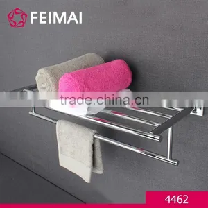 Bathrooms Accessories Commercial Towel Rack Corner Shelves Holder thumbnail-3