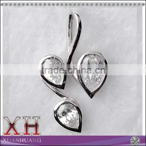 2016 Hot Sale Jewelry 925 Sterling Silver Water-drop Pendant thumbnail-3