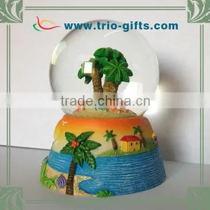 Resin Base Sea Style Custom Snow Globe thumbnail-3