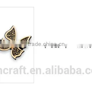 Latest Fashion Jewelry Hair Band Clasp Crystal Black Butterfly Hair Jewelry thumbnail-5