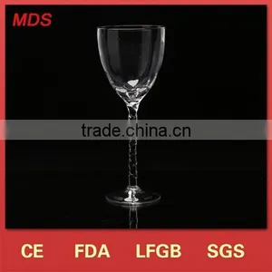 Handmade Aerating Tasting Glass Long Bubble Stem Wine Glass thumbnail-1