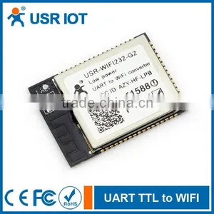 USR-WIFI232-G2b Wifi Module GPIO SMT UART TTL to Wifi Module Wireless Serial Converter CE FCC RoHS Certificate thumbnail-1