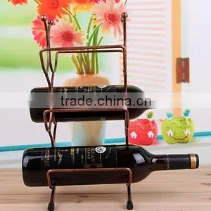 European High Shoe Wine Holder 8 Bottle Wooden Wine Glass Bottle Holder thumbnail-3