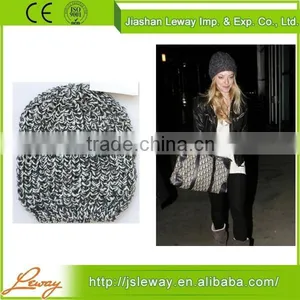OEM China Sale High Quality Winter Knitted Hat thumbnail-1