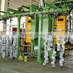 Catenary Conveyor Sandblasting Machine for Hardware Finish Pretreatment thumbnail-2