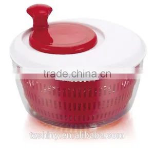 Multifunctional Plastic Salad Spinner With 4 Blade Mandoline Slicer Julienne Slicer thumbnail-3