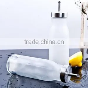 Clear Glass Beverage/Sauce Bottles thumbnail-3