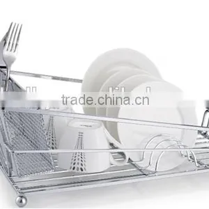 LBY Silver-color Kitchen Dish Rack (B) thumbnail-1
