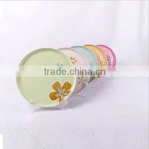 Creative Japanese Korean Flat Ceramic Dinner Plate HY1671902 thumbnail-1