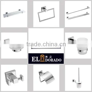 Professional Factory Wholesale Modern Wall Mounted Low-caben Steel Bathroom Hardware Accessories Sets 6D14 thumbnail-1