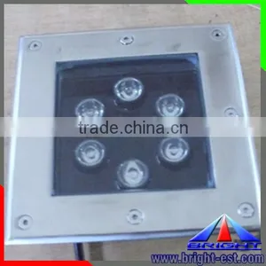 6led LED Inground Light, 6*1W LED Underground Light, Square LED Ground Light thumbnail-1