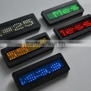 Led Message Badge,milti Language thumbnail-1