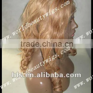 World Beauty Wigs Popular TOP Quality 100% Virgin Indian Remy Hair Lace Front Wig From Factory Directly thumbnail-1