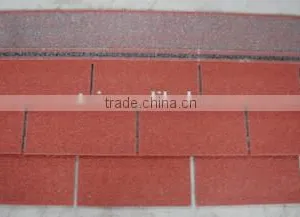Standard 3-tab Colorful Fiberglass Asphalt Shingles Roofing Material thumbnail-2