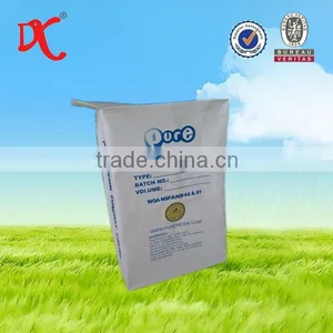Custom Printed Transparent pe Bag Plastic Valve Bag 20kg thumbnail-1