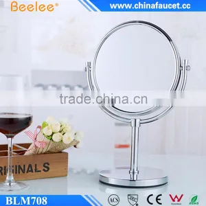 Chrome Table Mirror Smart Stainless Steel Base Makeup Mirror thumbnail-2