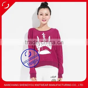 Custom Wholesale Printed Crewneck Hoody thumbnail-1