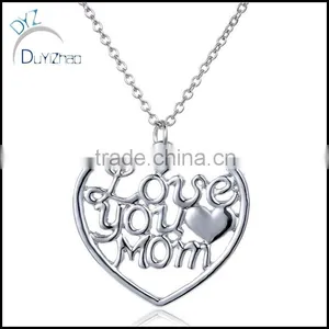 Hot Sell Cheap Heart Pendant With Mom Holiday Gift thumbnail-1