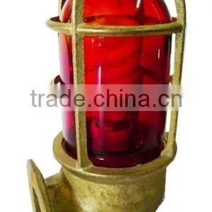 Marine Brass Outdoor Ceiling Wall Light thumbnail-6