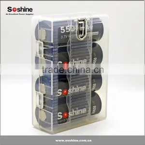 Plastic Battery Case for 1-4 Cell 26650 Battery Holder Case thumbnail-3