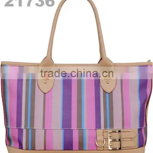 2012 the Newest and Fashion in Colourful Lady PVC Handbags thumbnail-1