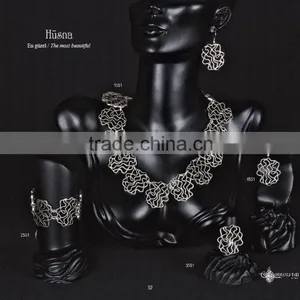 Top Quality Fashion Turkish Style Silver Plated Ring Husna 3551 thumbnail-1