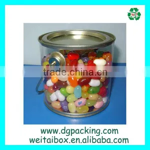 Hot Sale Clear PET Tin Cans for Gift Packaging&packaging Bucket&packaging Pail Quality Choice thumbnail-1