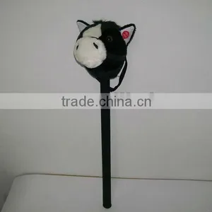 Plush Animal Stick Toy Horse Stick Toy thumbnail-1