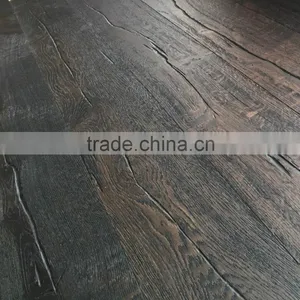 Antique Style Distressed CED Grade Oak Engineered Wooden Floor thumbnail-1