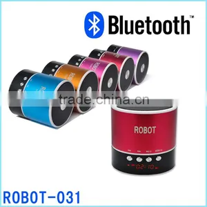 Robot-031Hands-free Bluetooth Speaker,mini TF Card Speaker,with USB Dicsks,fm Radio,portable Wireless Mini Bluetooth Speaker thumbnail-2