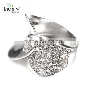 Engagement Jewelry Rings Jewelry Gold Fashion Ring 925 Silver Ring Europe and America Style Fashion Jewelry Quality Choice thumbnail-5