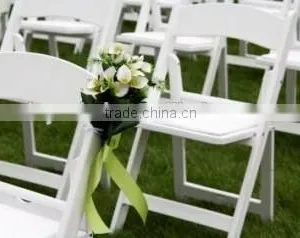 White Resin Wedding and Event Chair thumbnail-1