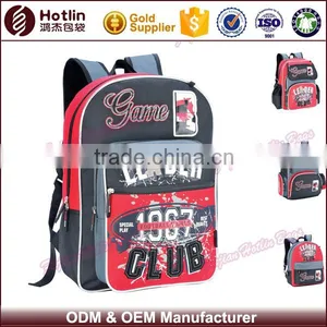 Backpack School Bag Red Wholesale Teenager Rucksack thumbnail-1