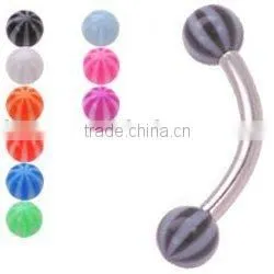 UV Body Piercing Jewerly,UV Belly Button Rings thumbnail-1